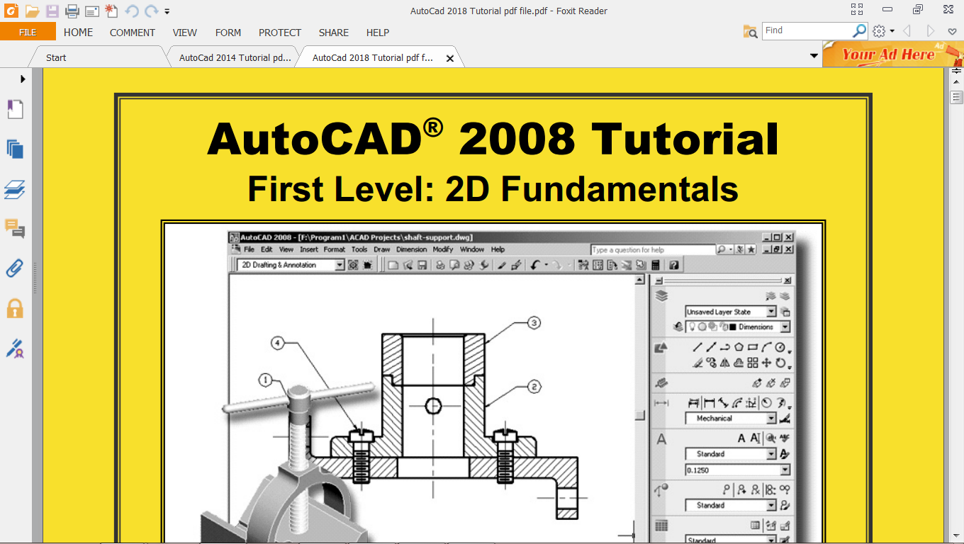 autocad 2019 commands pdf download
